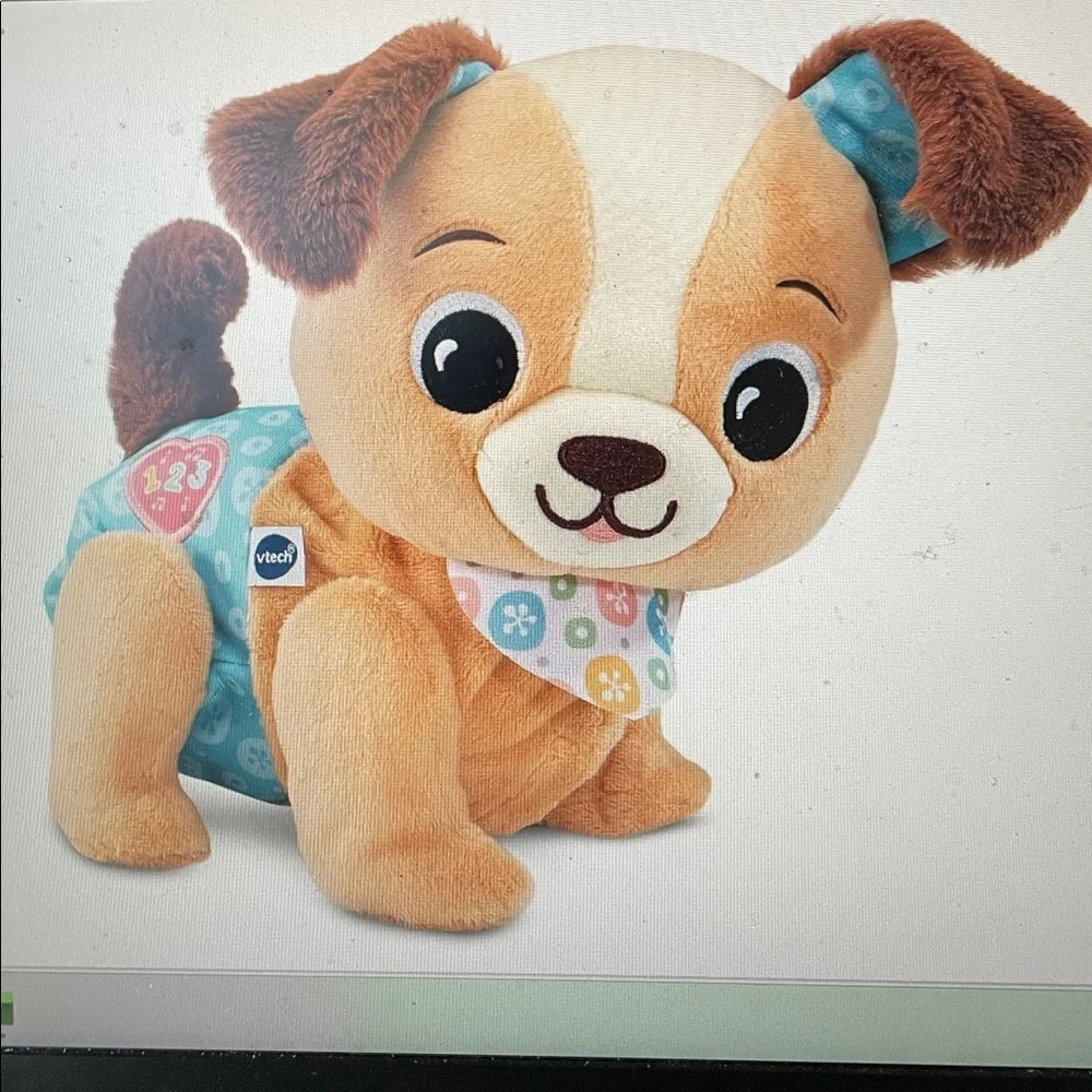 VTech Baby Explore and Move with Walking Puppy Plush Toy